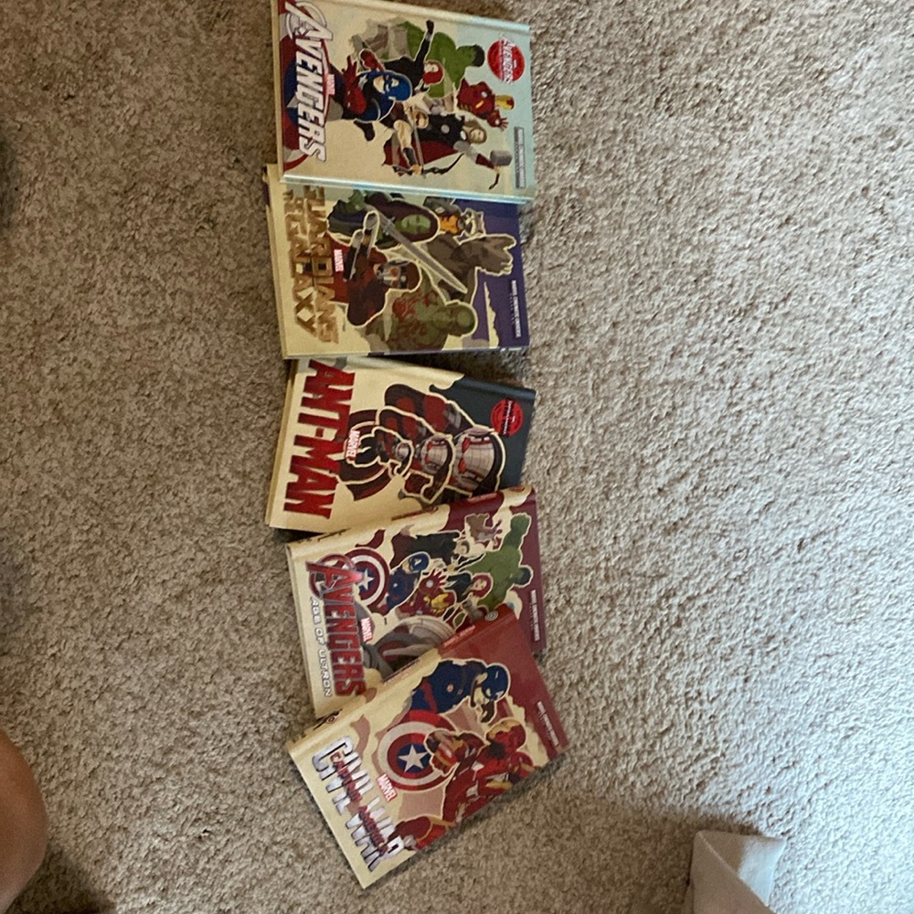 Brand new marvel book series